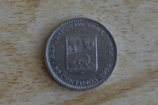 Венесуэла 50 сентимо 1965