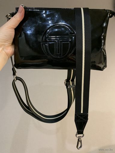 Сумочка брендовая Tom Ford, натуральная лаковая кожа