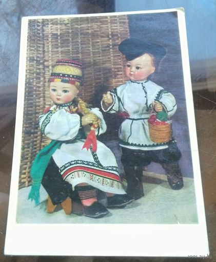 1964 год Р.Спасская Куклы Воронежская область