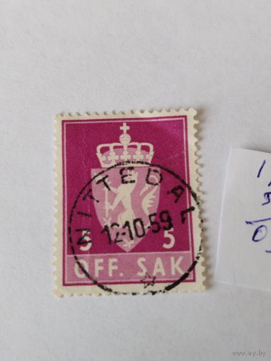 Норвегия  1955 оф.марка