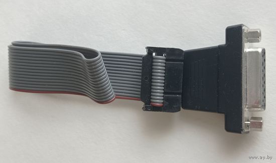 Разъем  DB-15F (мама) 15pin для ретро компьютера