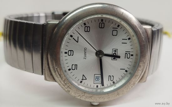 Часы "TCM" SWISS made,ETA,с родным браслетом