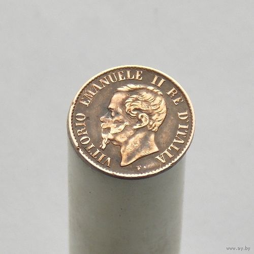 Италия 1 чентезимо  1867