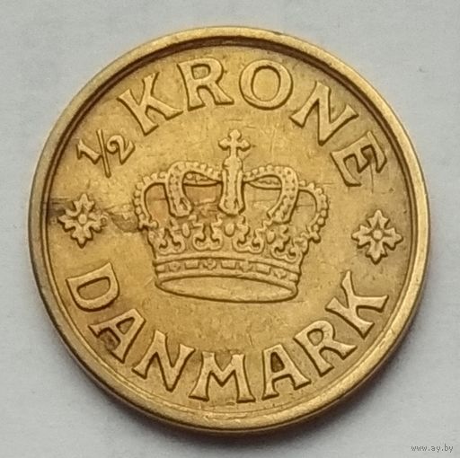 Дания 1/2 кроны 1925 г.