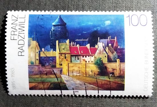 Марка Германия 1995 год