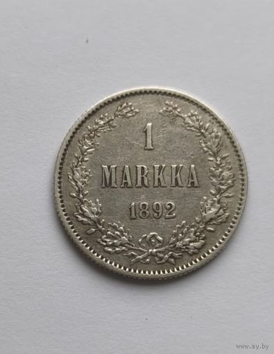 1 марка 1892 года Финляндия