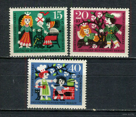 Западный Берлин - 1964 - Сказки - 3 марки. MNH.  (LOT HB15)-T10P4