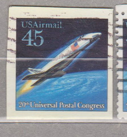 Космос 20-й Конгресс ВПС США 1988 год лот 6 Б/З менее 30 % от каталога