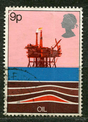 Нефтедобывающая платформа. 1978. Великобритания