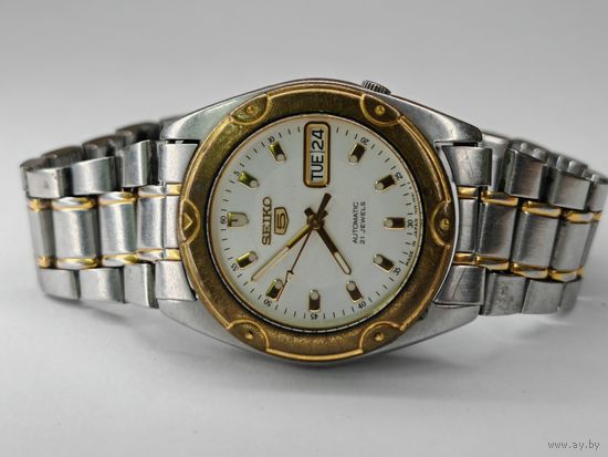 Часы Seiko 5 Automatic 21 камень. На ходу!!! С рубля.