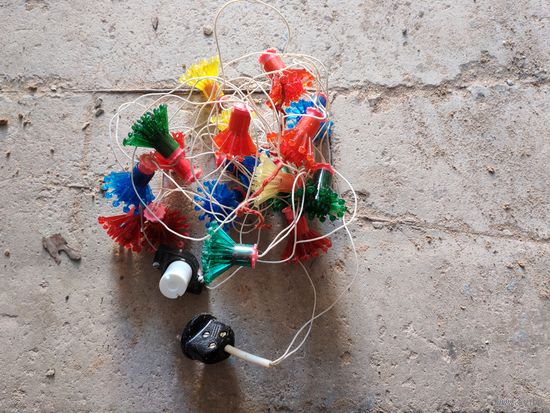 С рубля! Ёлочная гирлянда СССР