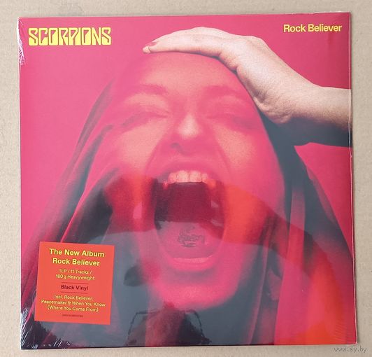 SCORPIONS - Rock Believer (2022 ВИНИЛ LP GERMANY) ЗАПЕЧАТАН