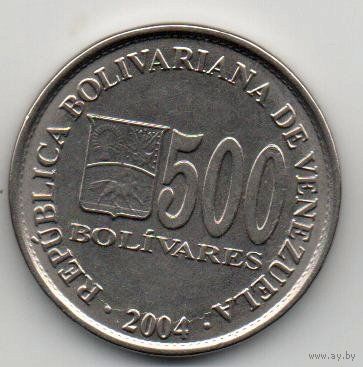 500 боливаров 2004 Венесуэла