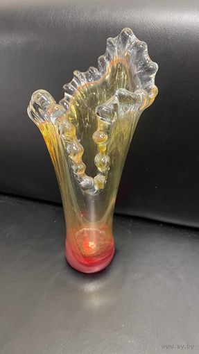 Ваза стекло СССР 30 см