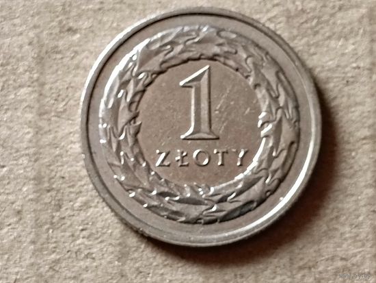 Польша 1 злотый, 2014г. (Н)