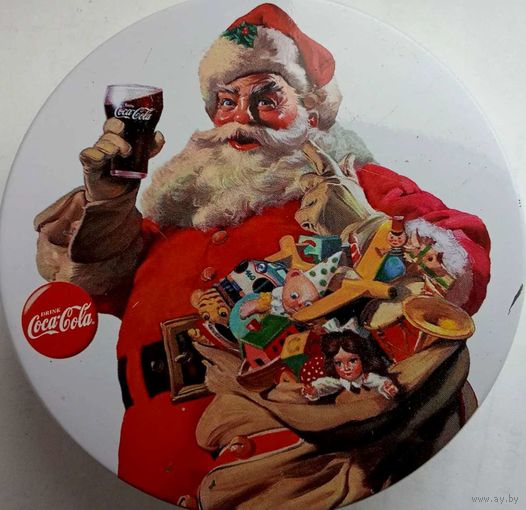 Подставки Coca-Cola для стаканов в коробочке 4шт. Оригинал