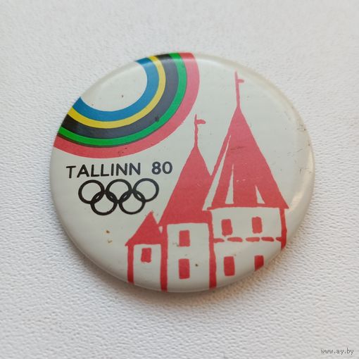 Значок СССР Олимпиада 1980, Таллинн Tallinn