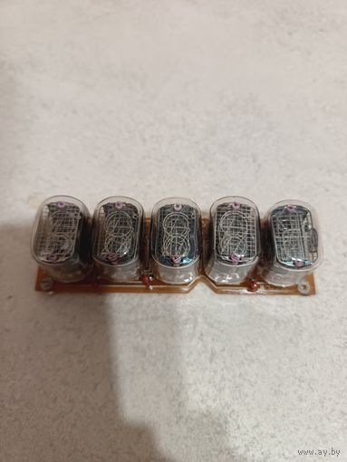 Индикаторные лампы ИН12Б на плате