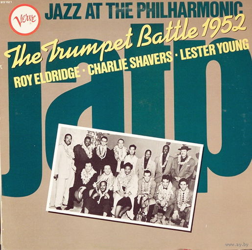 Roy Eldridge, Charlie Shavers, Lester Young – The Trumpet Battle 1952, LP 1983