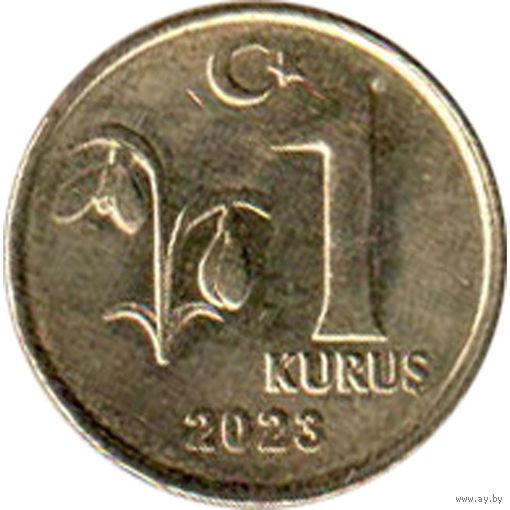 Турция 1 куруш, 2023 UNC