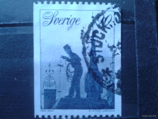Швеция 1976 Стандарт, трубочист