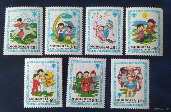 Монголия 1980 год ребенка.