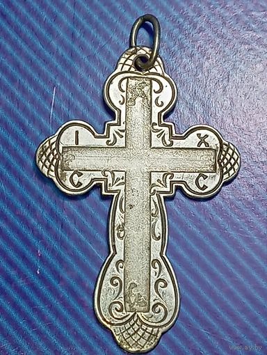 Крестик серебро 925 пробы .