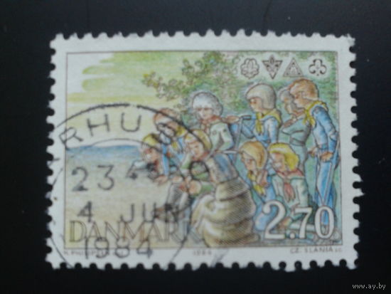 Дания 1984 скауты