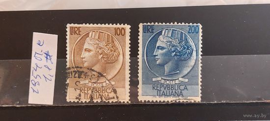 РАСПРОДАЖА ИТАЛИЯ 1954г. Полная серия. Гаш.