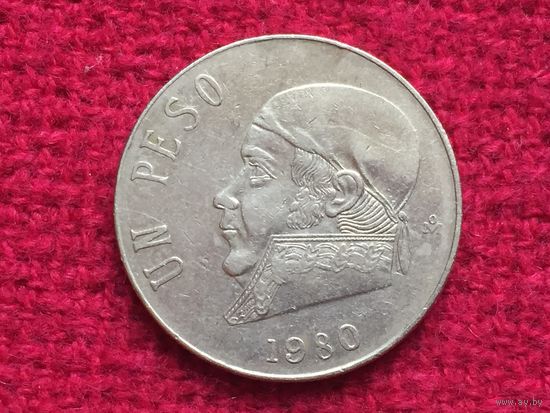 Мексика 1 песо 1980 г.
