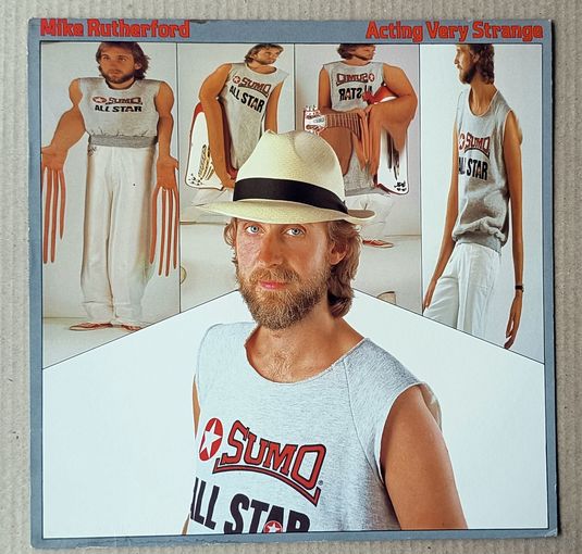 MIKE RUTHERFORD (GENESIS) - Acting Very Strange (USA винил LP 1982)