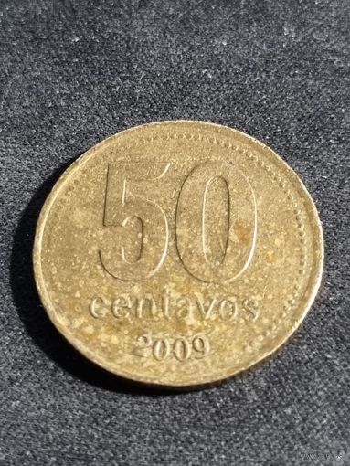Аргентина 50 сентаво 2009