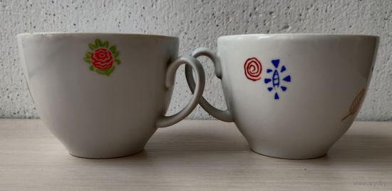 Чашки Чайные Кофейные пара СССР