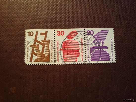 ФРГ 1971 г.Техника безопастности./31а/