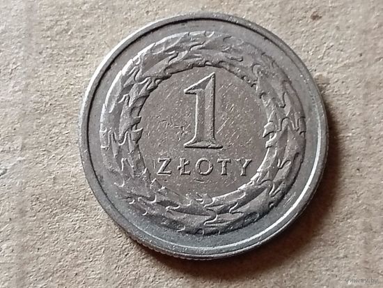 Польша 1 злотый, 2015г. (Н)