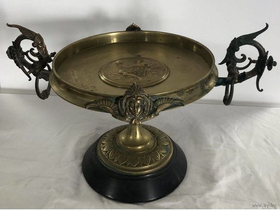 Французская бронзовая чаша(тацца)