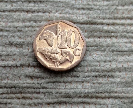 Werty71 ЮАР 10 центов 2010