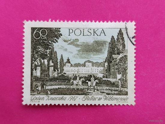 Польша. Архитектура. ( 1 марка ) 1967 года. 11-1.