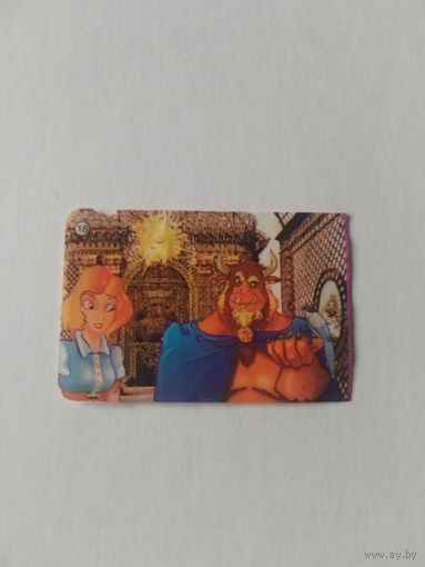 Вкладыш от жевательной резинки.