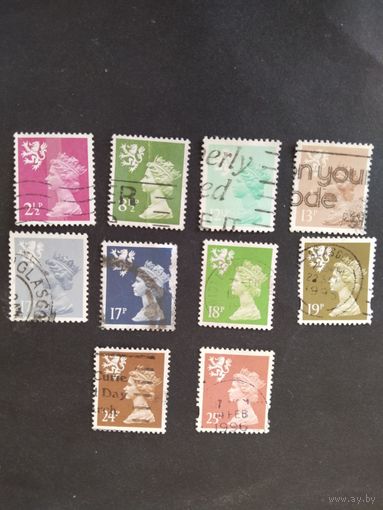 Великобритания 1971-96  10 м (Шотландия)