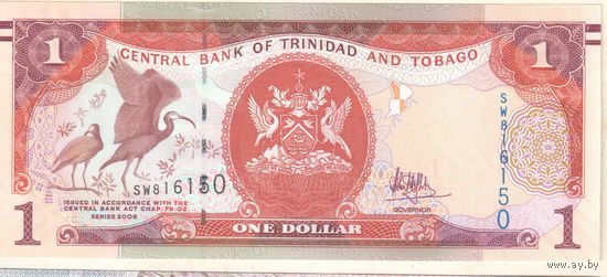Тринидад и Тобаго 1 доллар 2006
