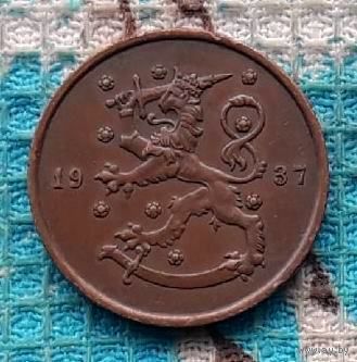 Финляндия 10 пенни 1937 года, UNC. Предложи свою цену или обмен!