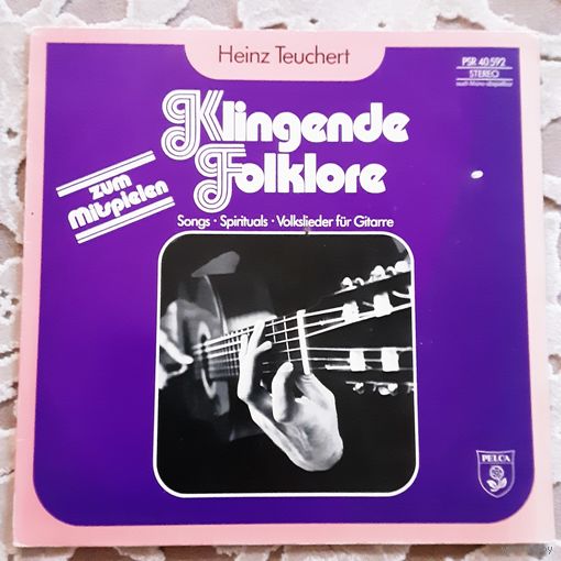 VARIOUS ARTISTS - KLINGENDE FOLKLORE ZUM MITSPIELEN (GERMANY) LP