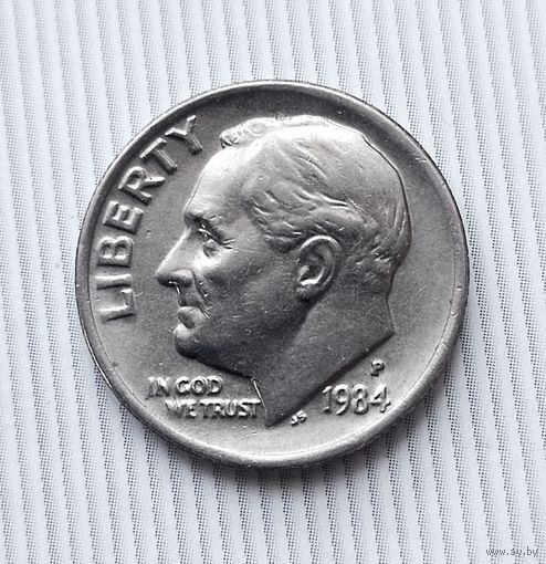 1 дайм 1984(P) года США. Красивая монета!