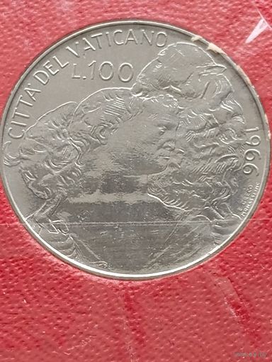 Ватикан. 100 лир 1966 г. папа PAVLVS VI