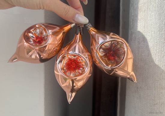 Елочные игрушки прожектор СССР цена за все К.7