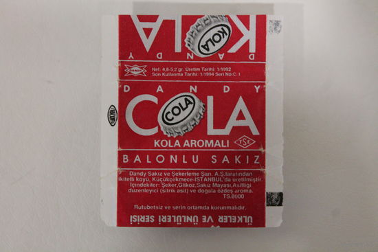 COLA 1992 ГОД РЕДКОСТЬ