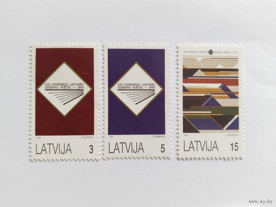 Распродажа Латвия  1993 3м