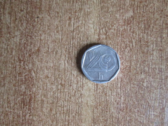 20 геллеров 1994 года.Чехия.