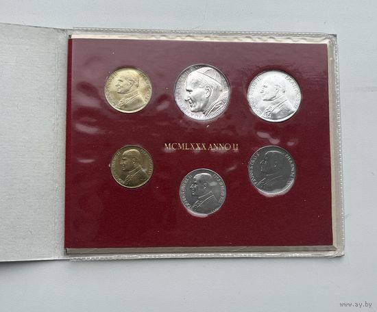 ВАТИКАН набор 1980 г.